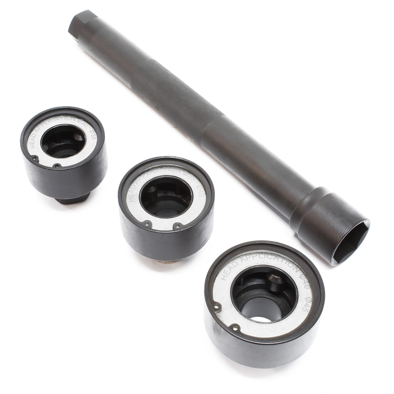 MSW Werkzeugset Spurstangen-Schlüssel Abzieher Axialgelenk 4-teilig 30-35  mm, 35-40