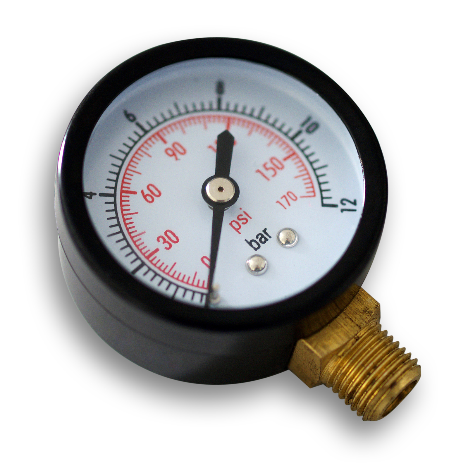 Manómetro de Presión Tipo Radial 0 - 30 psi.