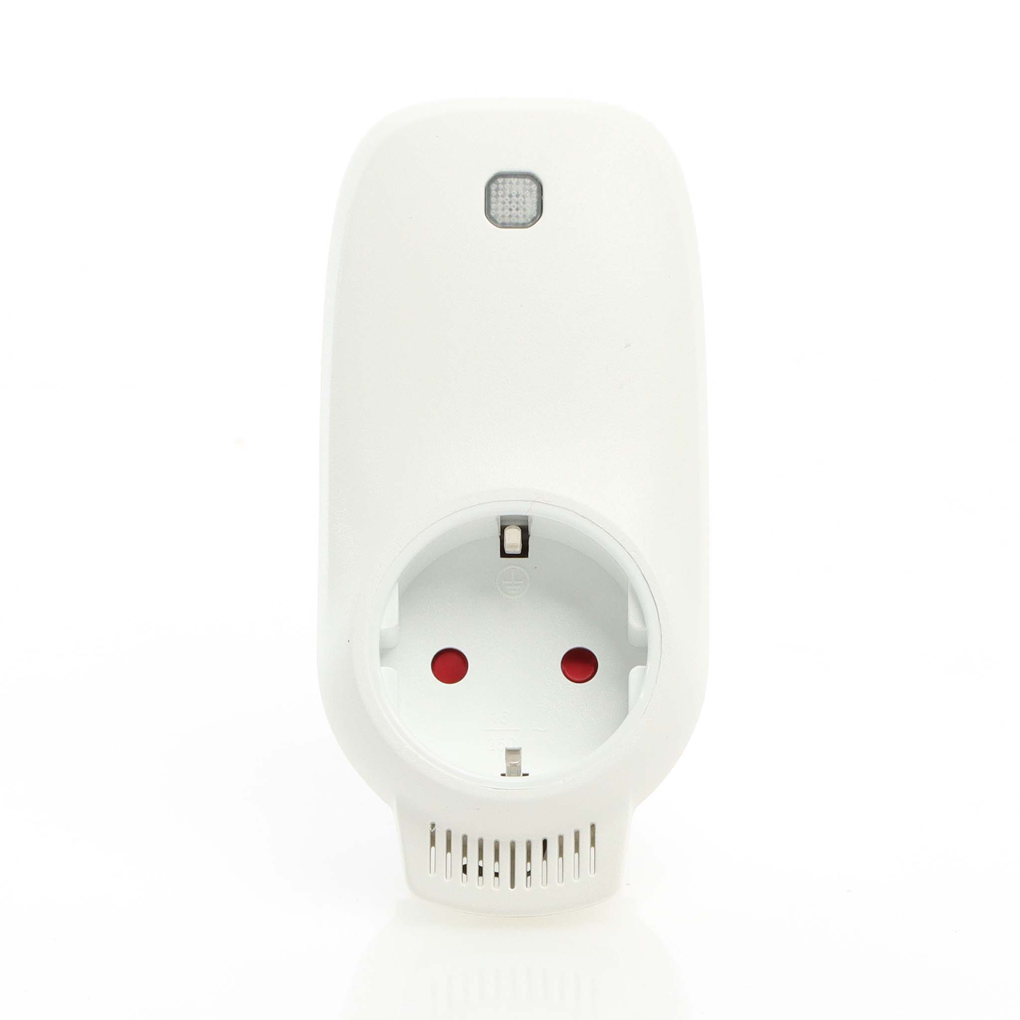 Wiltec Termostato WLAN calefactor infrarrojo Wifi regulador calefacción  enchufe termostato radiador