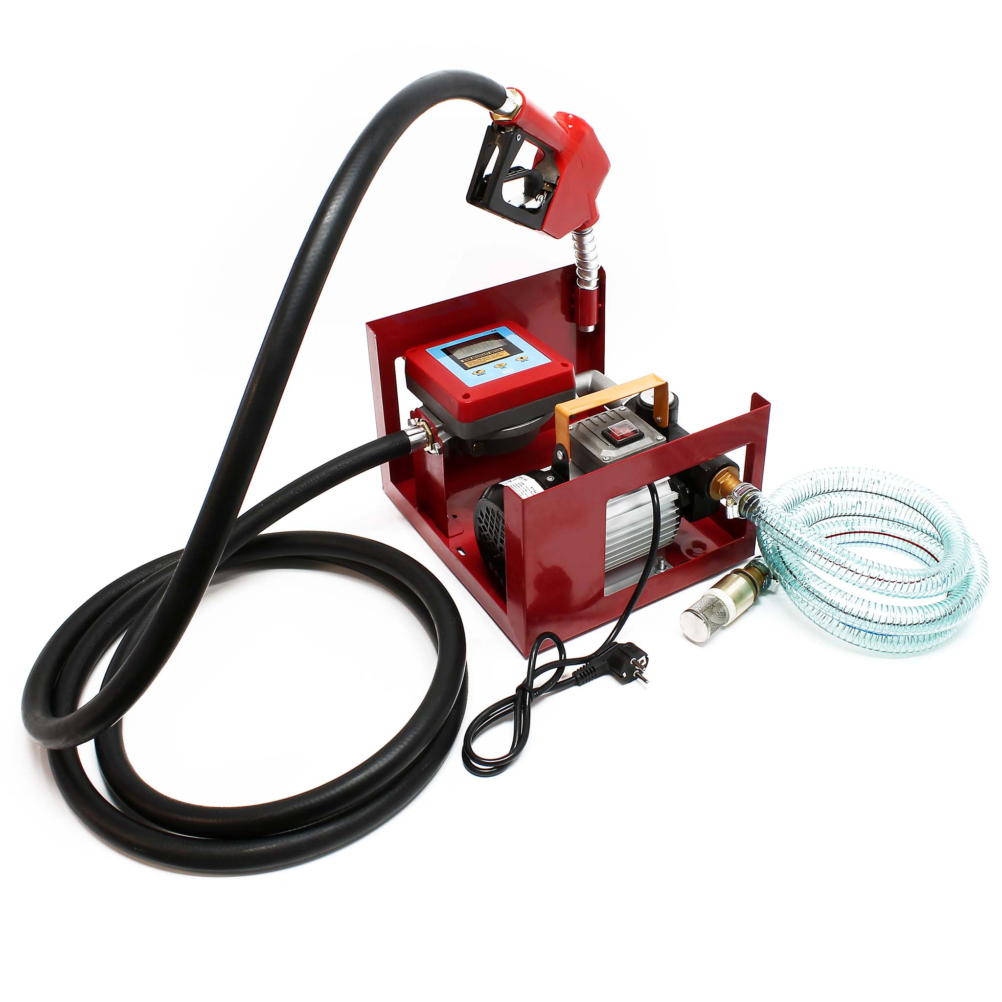 550W high-power oil pump 220v plug-in gear pump diesel pump hydraulic oil  oil gear pump self-priming oil pump