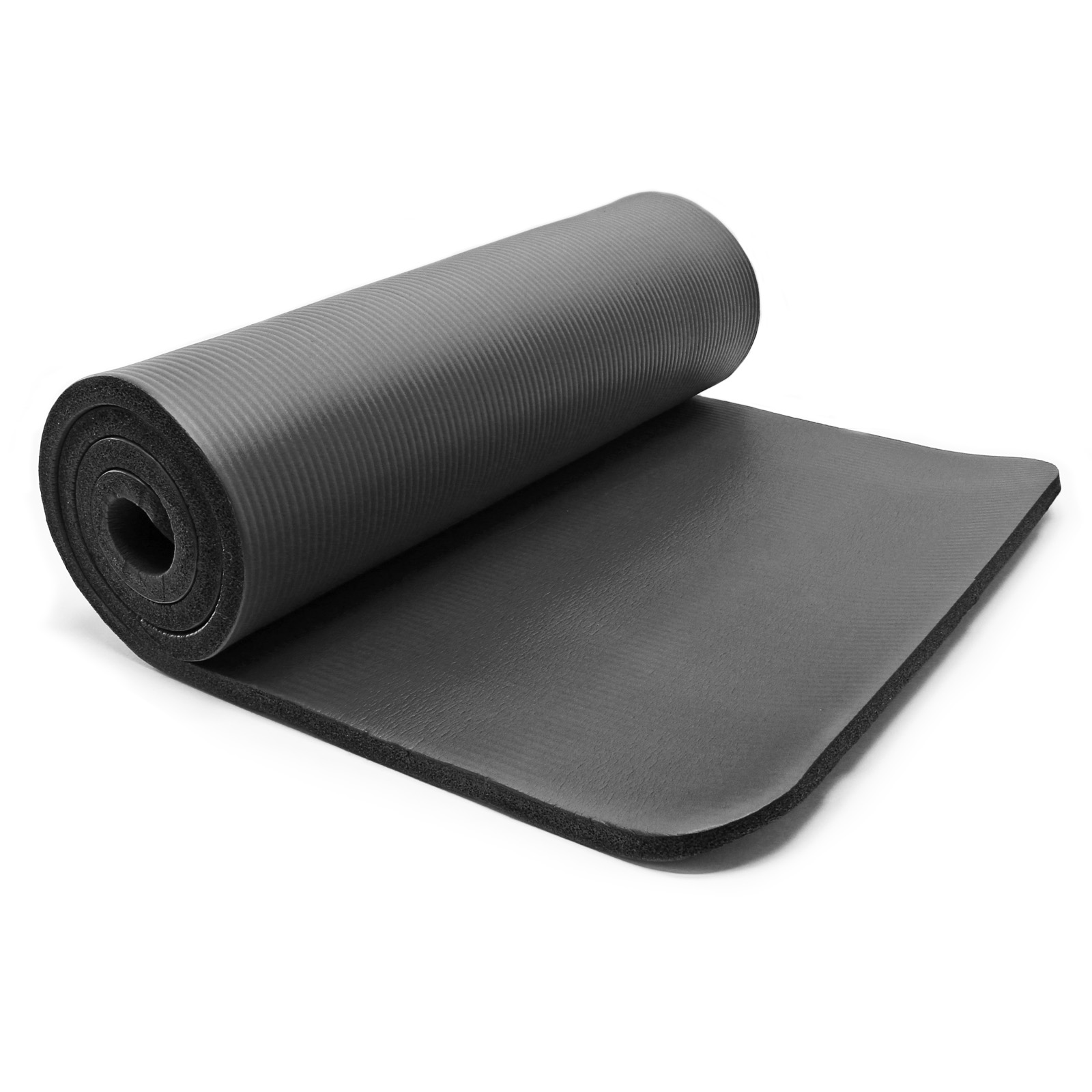 Materasso per yoga nero 190x100x1.5 cm Materasso per ginnastica