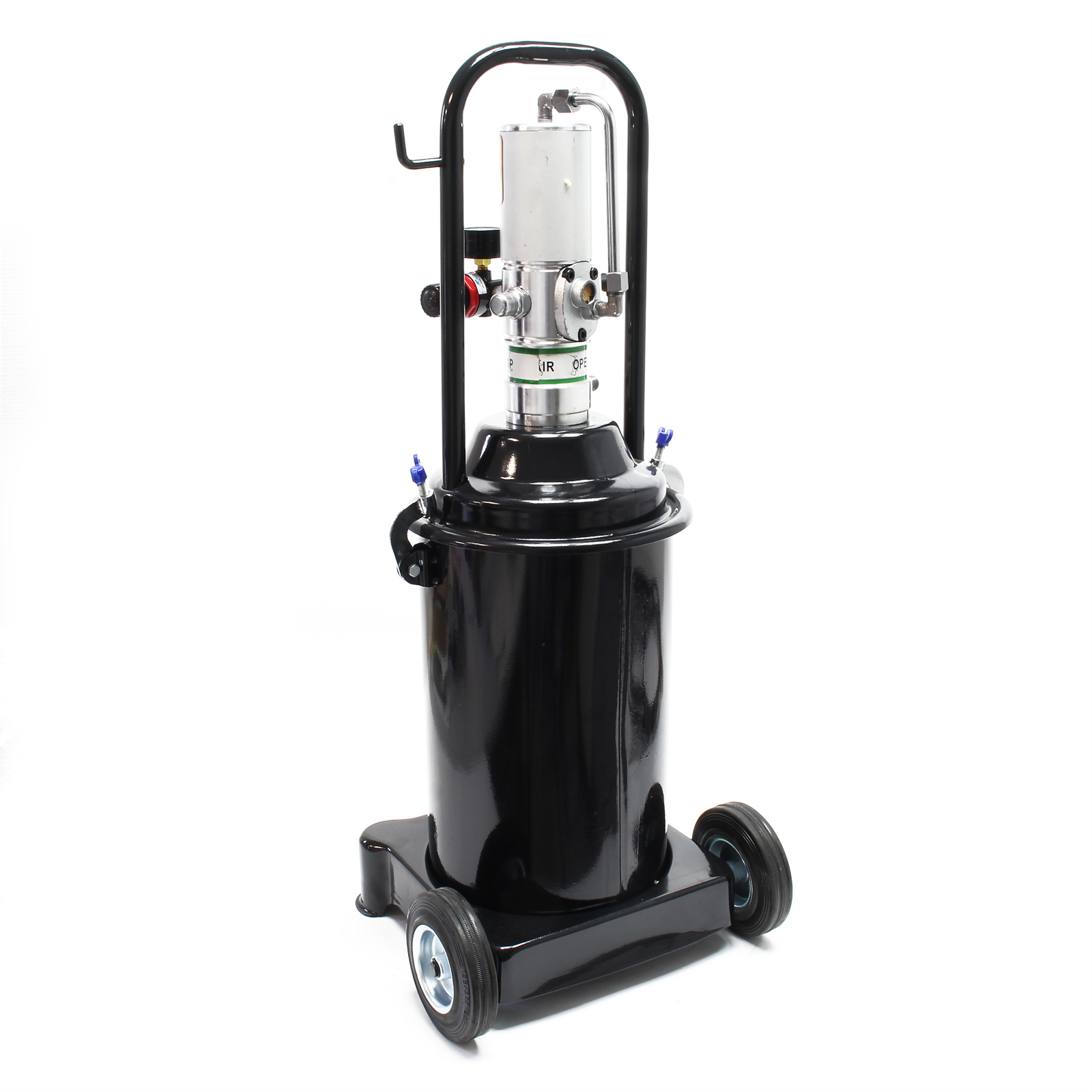 Pompe à graisse pneumatique - 12 litres - Mobile - Pression de 240