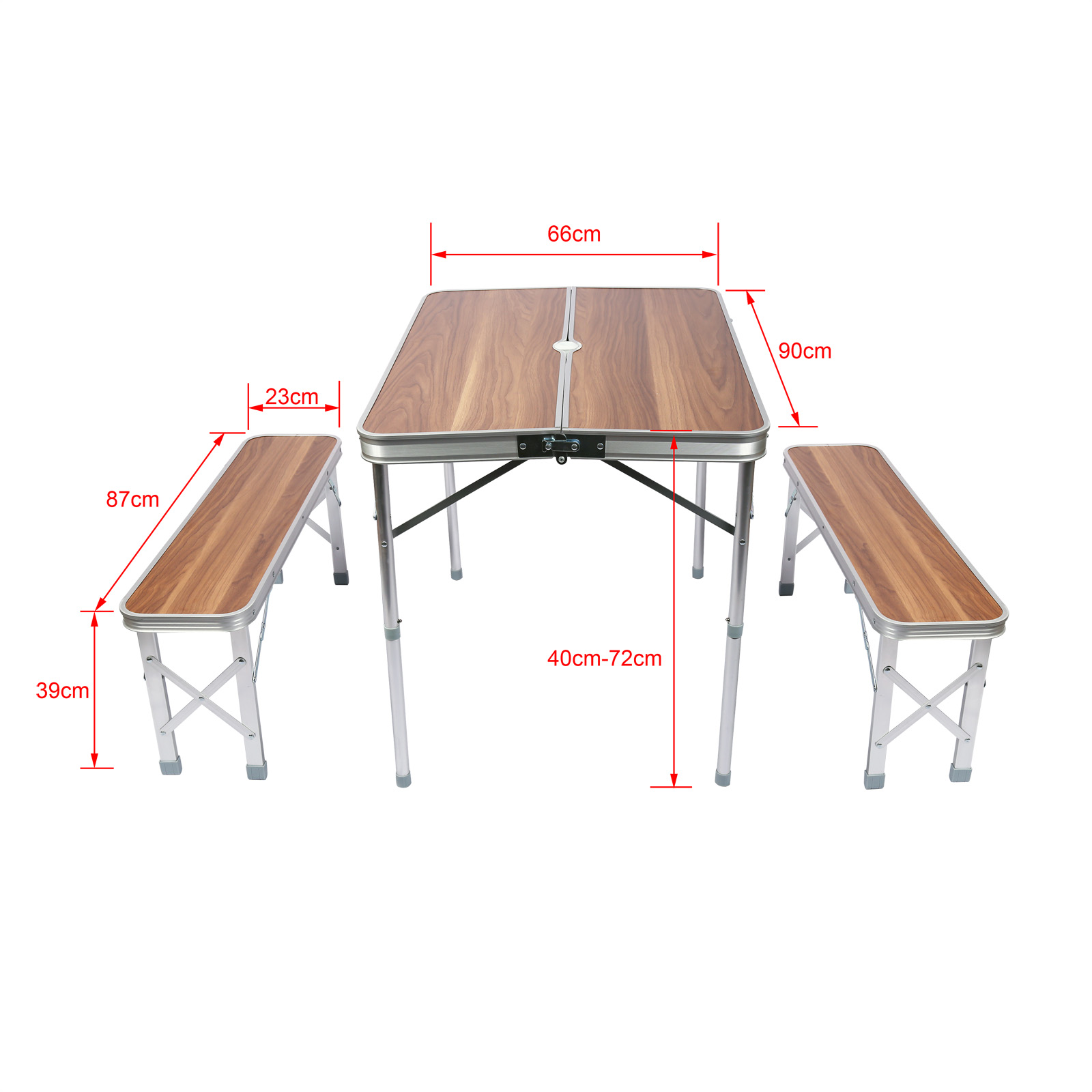 Table Pliante Portable En Alliage D'aluminium En Forme X - Temu France