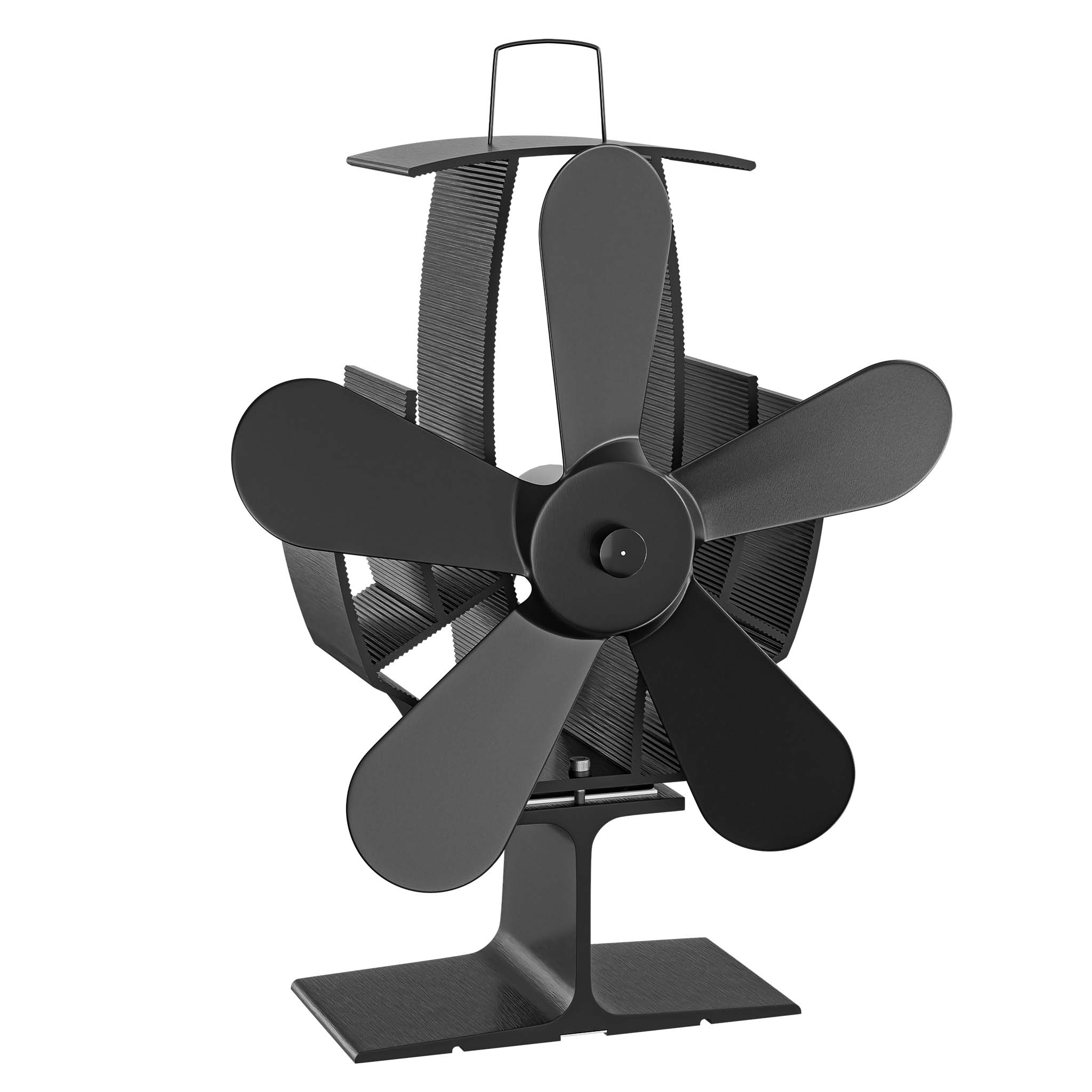 Ventilateur de poêle Bois 3 Hélices 70-350°C Autoalimentation thermique par  Chaleur Sans courant