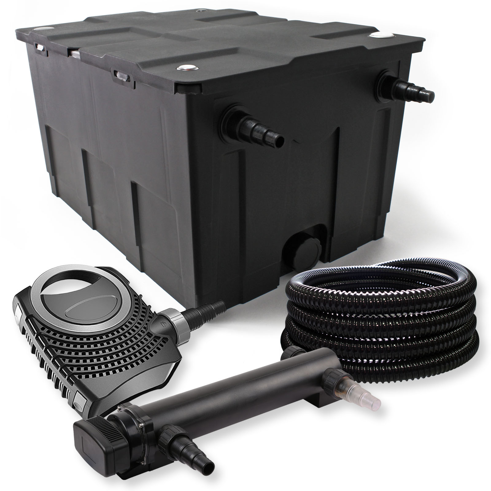 SunSun Kit de filtration de bassin 60000l 24W UVC 3. Stérilisateur et  NEO7000 50W Pompe